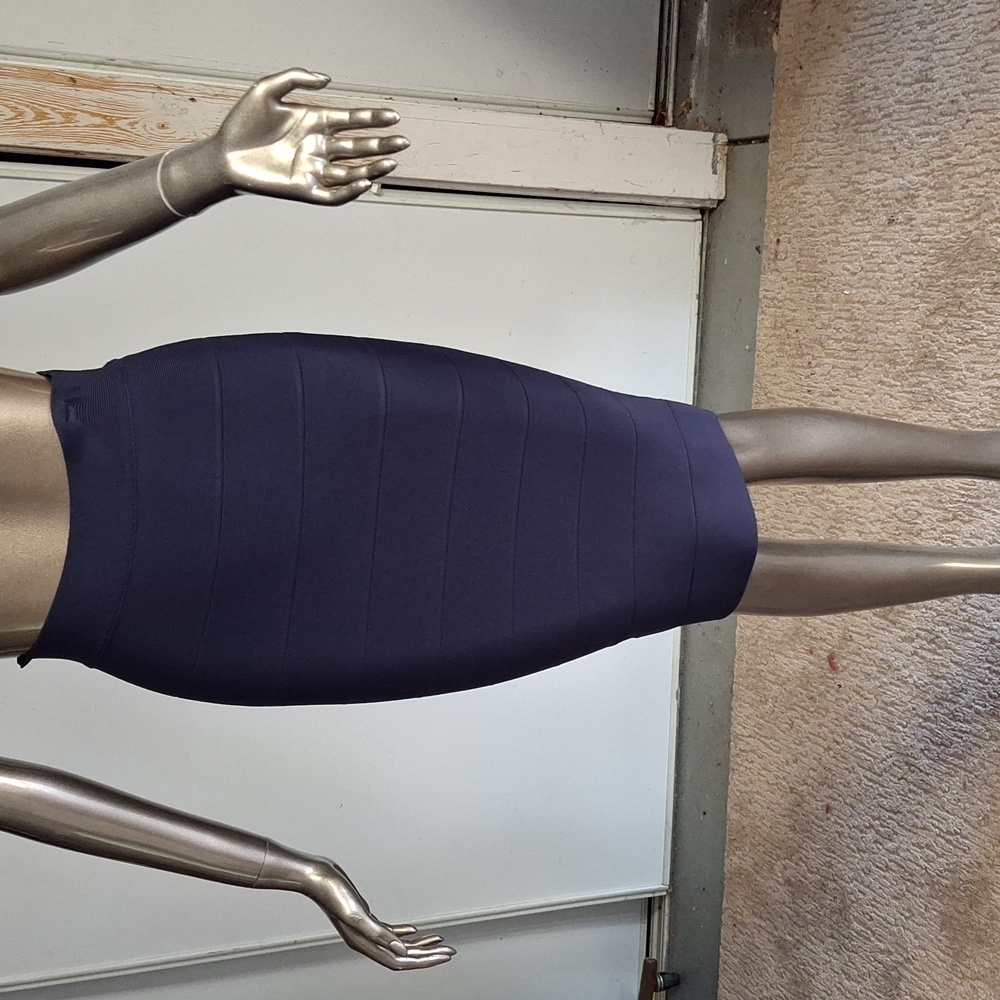 Vintage stretch slim skirt